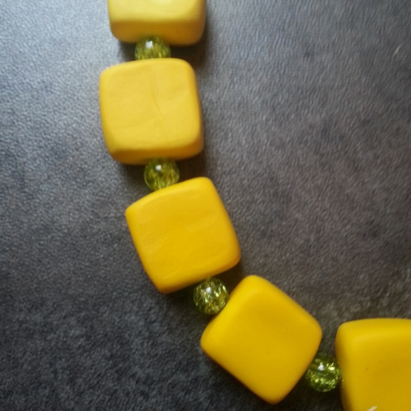 Handmade Polymer Clay Lemon Creams Necklace - Picture 3 of 3